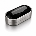 Natural Black Obsidian EDC Fidget Slider
