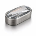 Natural Clear Quartz EDC Fidget Slider