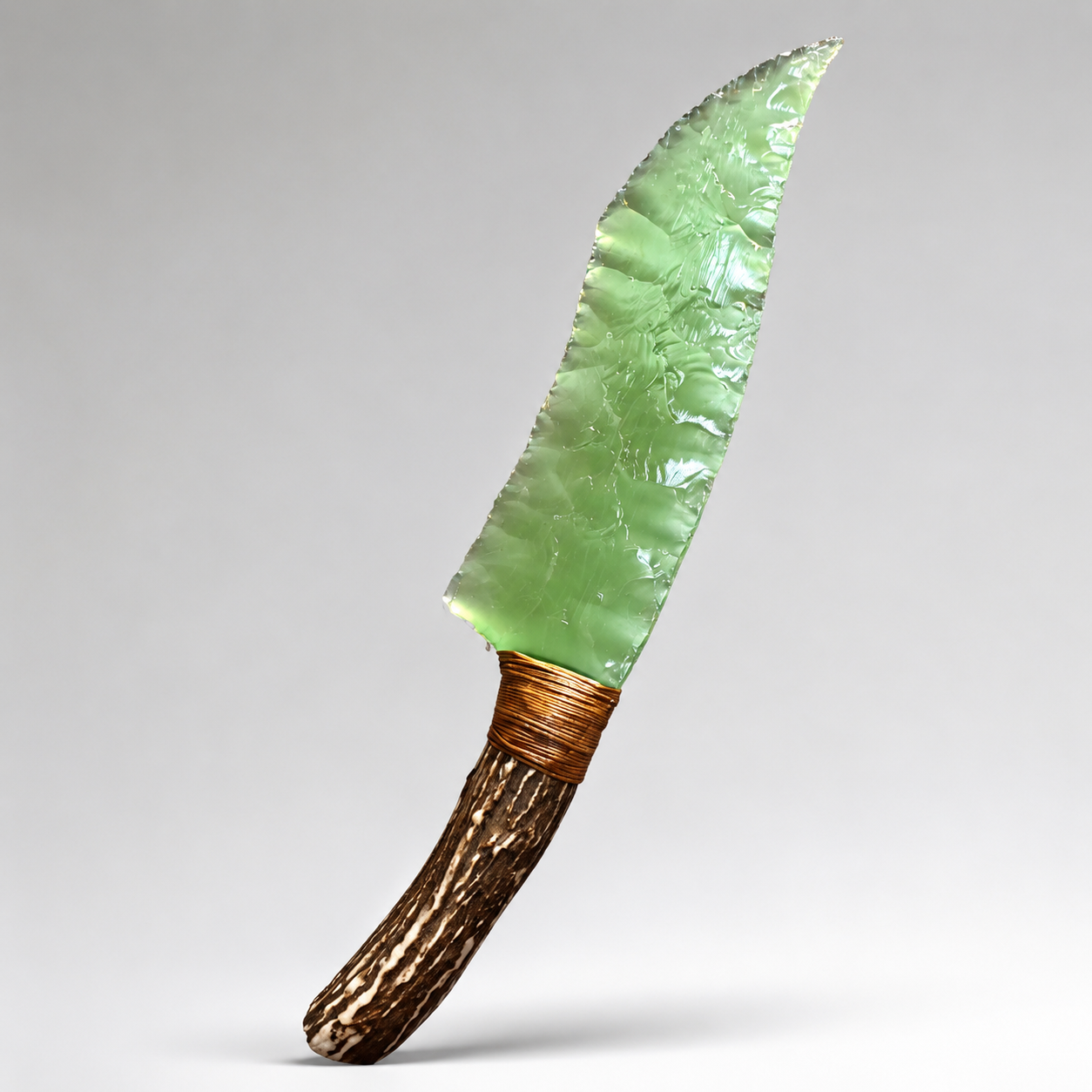 Handcrafted crystal stone art knife - Style 01