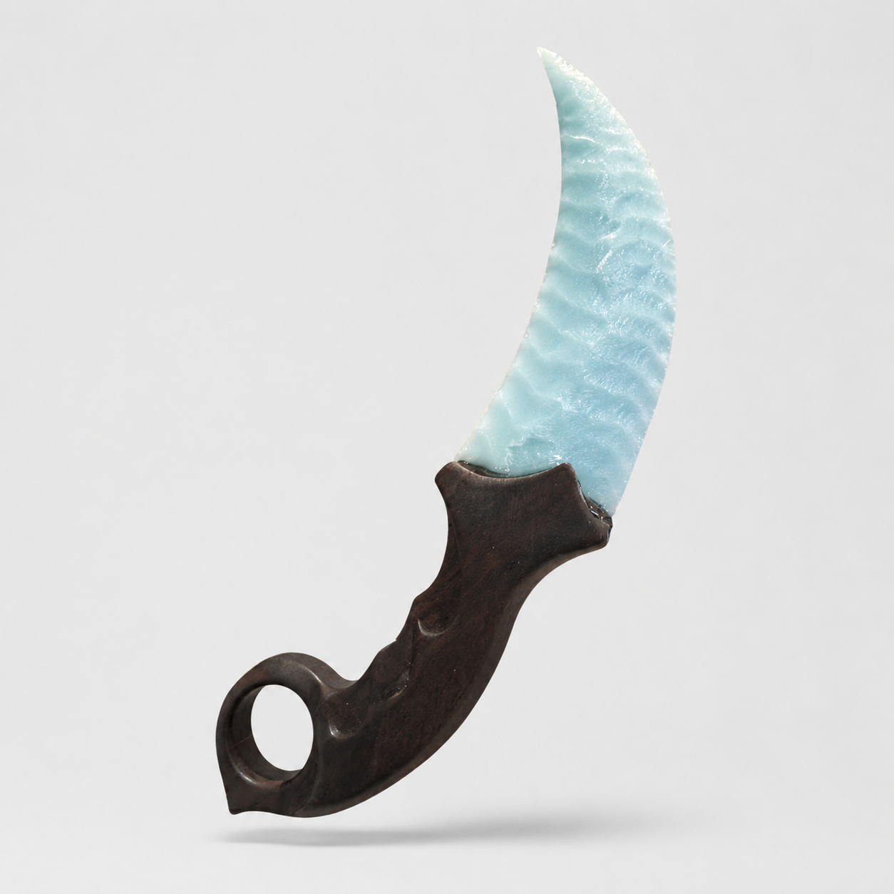 Handcrafted crystal stone art knife - Style 02
