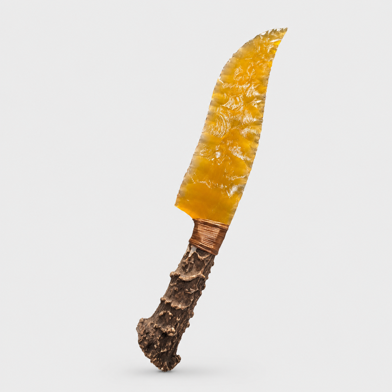 Handcrafted crystal stone art knife - Style 04