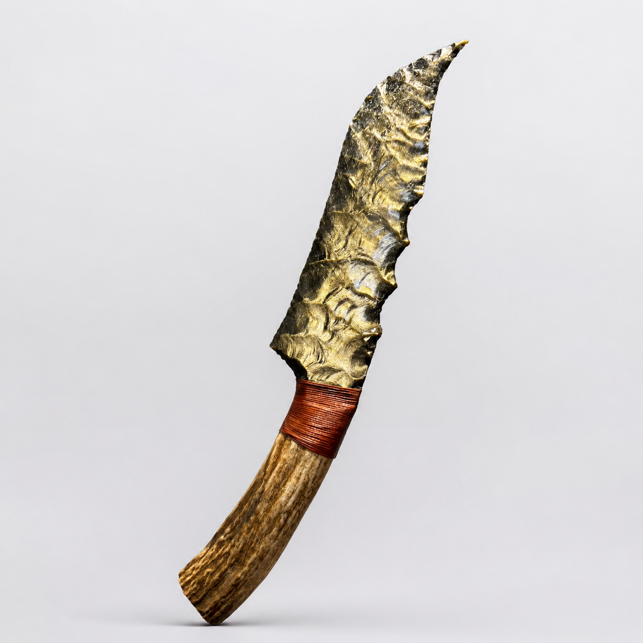 Handcrafted crystal stone art knife - Style 08