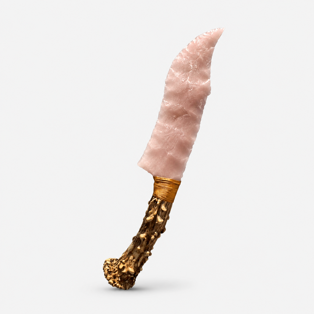 Handcrafted crystal stone art knife - Style 10