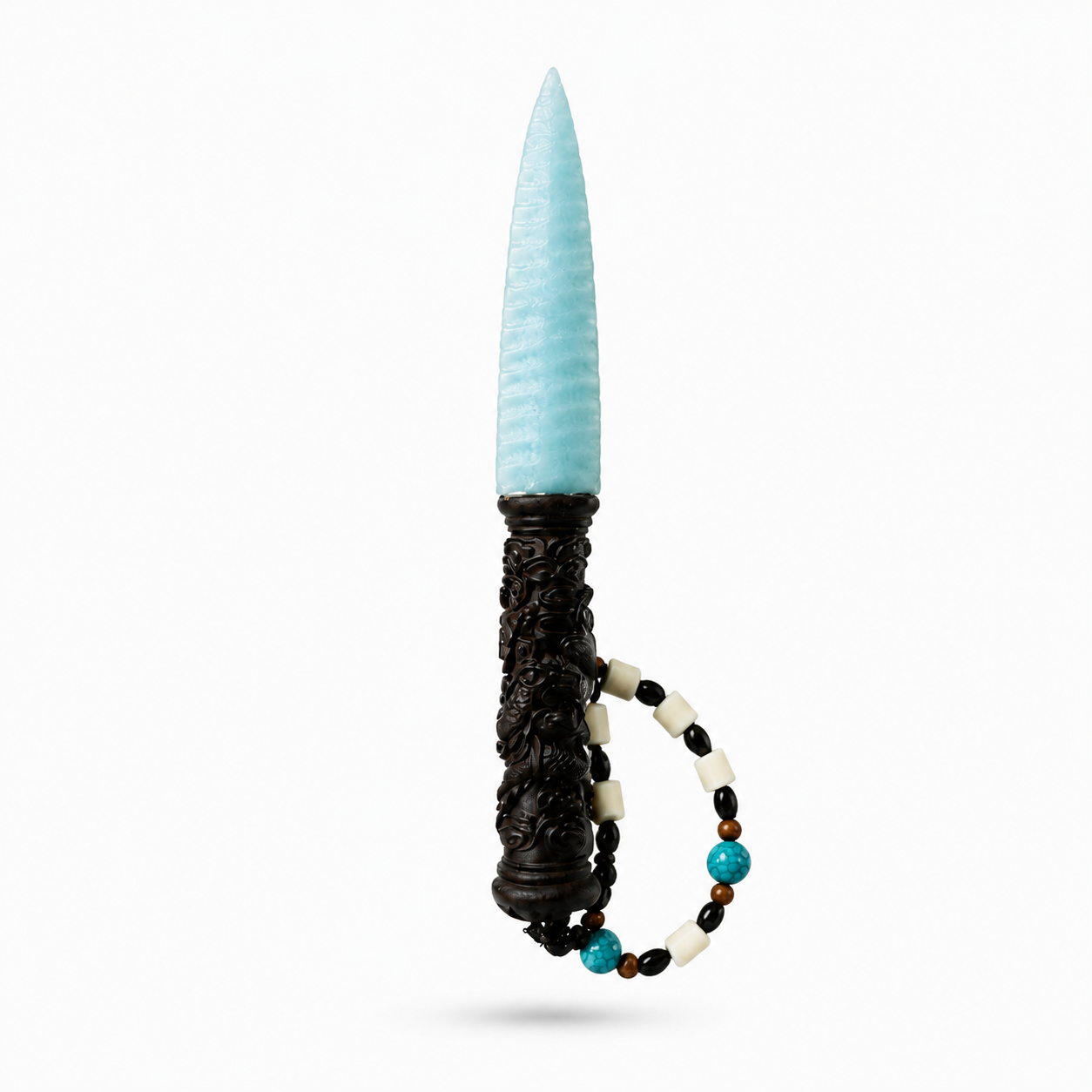 Handcrafted crystal stone art knife - Style 12