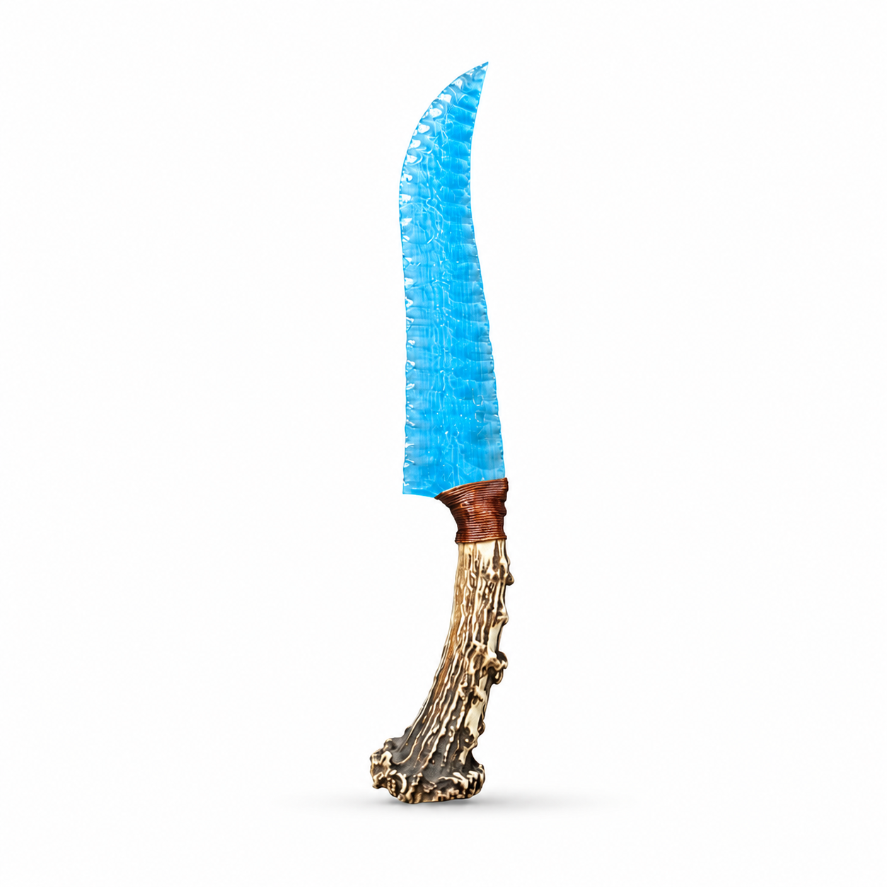 Handcrafted crystal stone art knife - Style 27