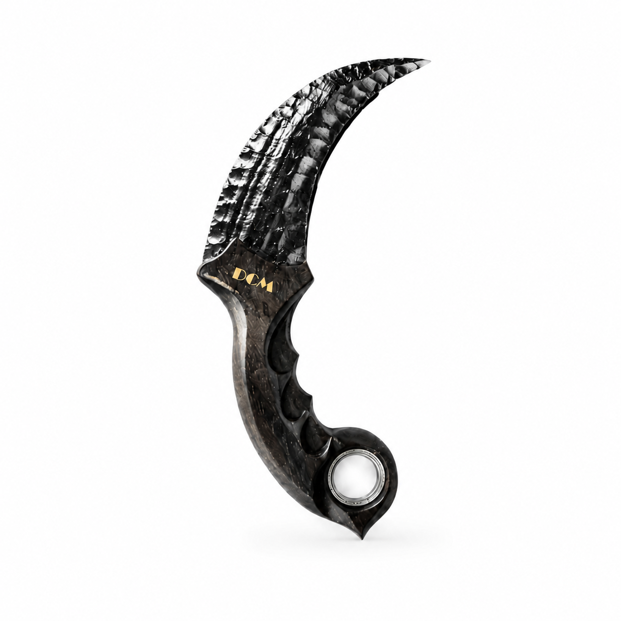 Handcrafted crystal stone art knife - Style 28