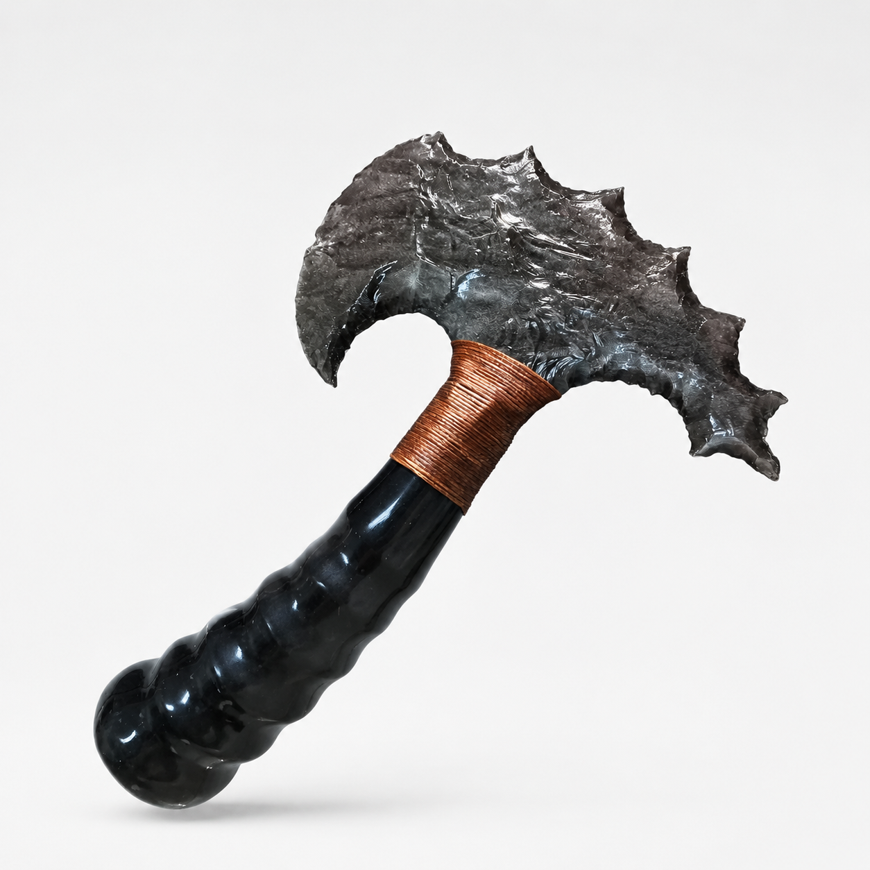 Handcrafted crystal stone art knife - Style 31
