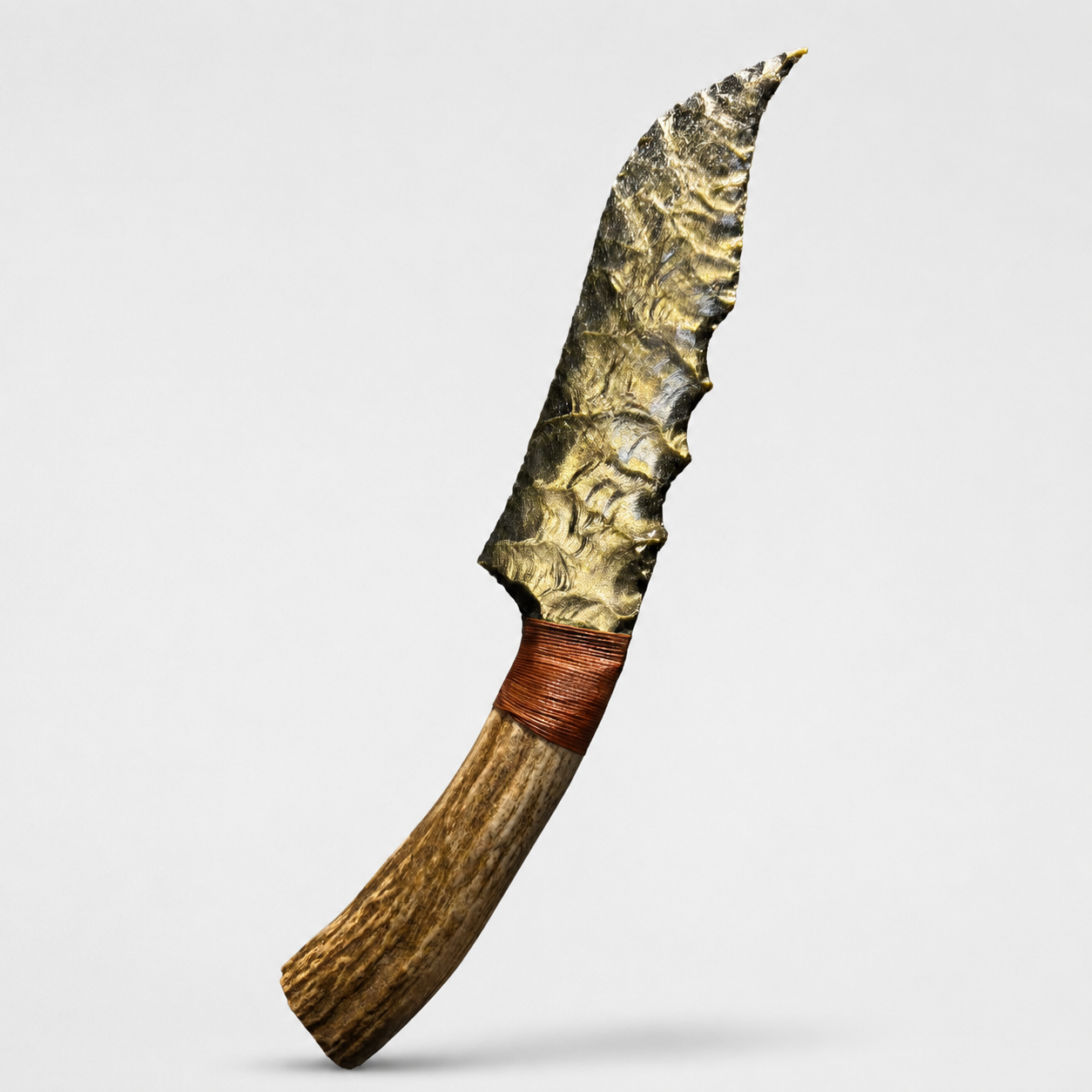 Handcrafted crystal stone art knife - Style 32