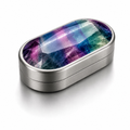 Natural Rainbow Fluorite EDC Fidget Slider