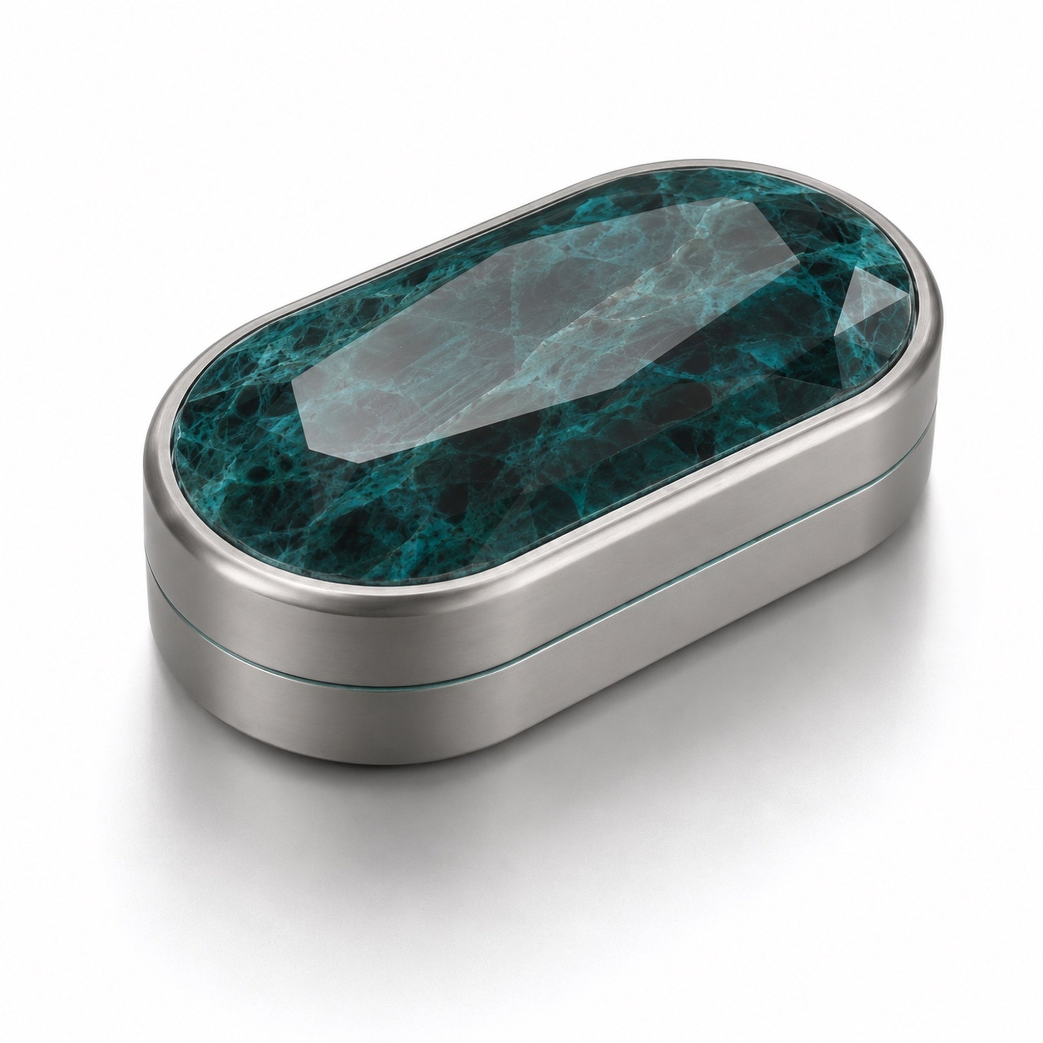 Natural Labradorite EDC Fidget Slider